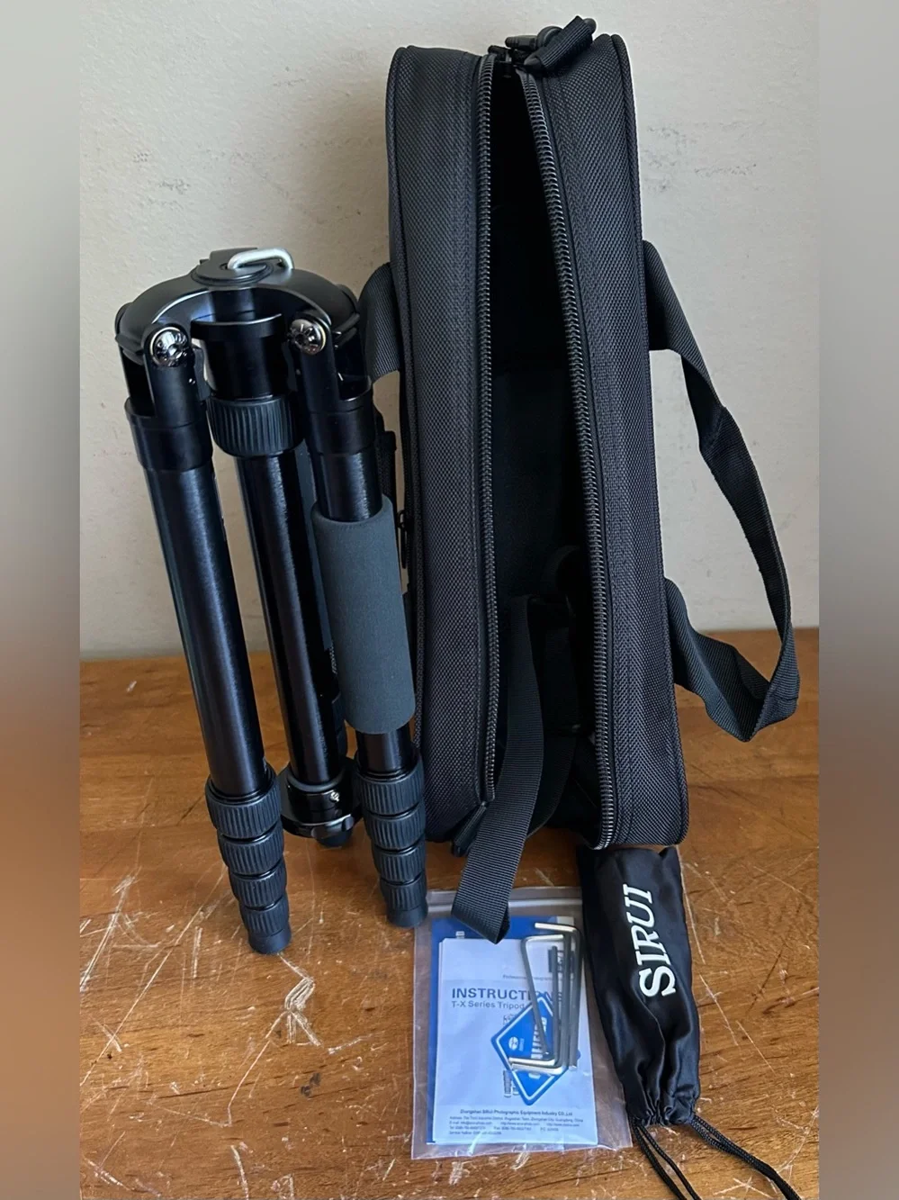 SIRUI T-1005X Professional Aluminum Photographic Travel Trípod Equipment